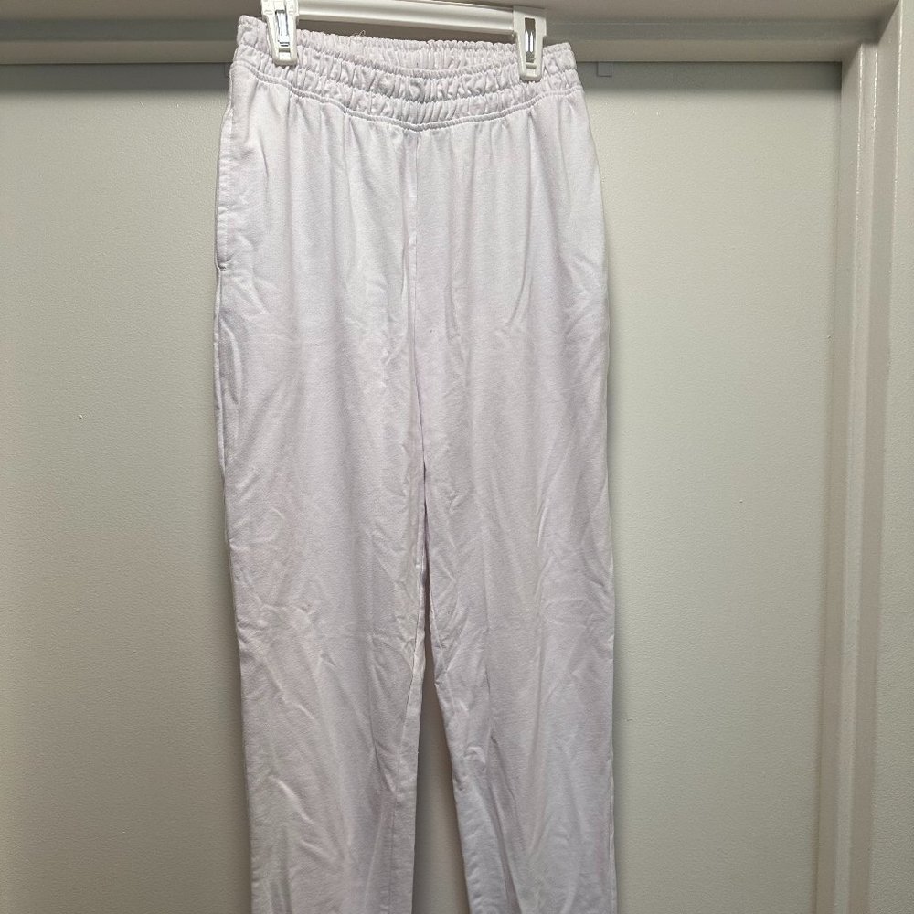 Missguided White Sweatpants (Tall)
